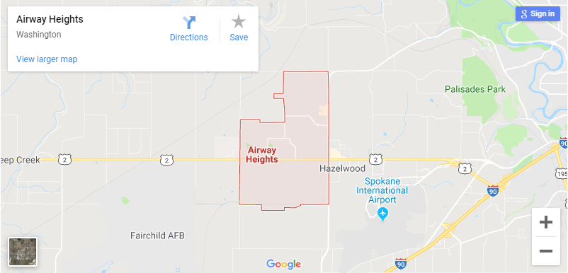 Maps of Airway Heights