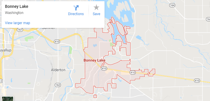 Maps of Bonney Lake