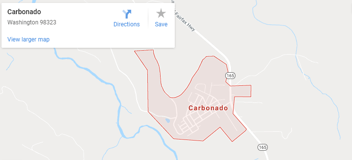 Maps of Carbonado, Mapquest, google, yahoo, driving directions