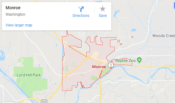 Maps of Monroe, mapquest, google, yahoo, bing, driving directions