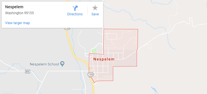 Maps of Nespelem, mapquest, google, yahoo, bing, driving directions