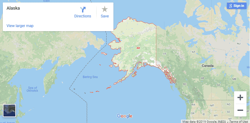Maps of Alaska - Mapquest