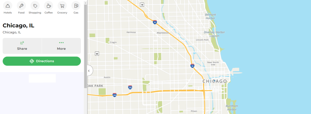 Mapquest Chicago